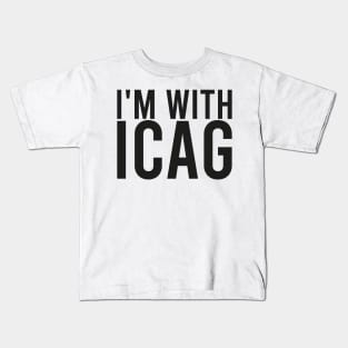 I'm With icag Kids T-Shirt